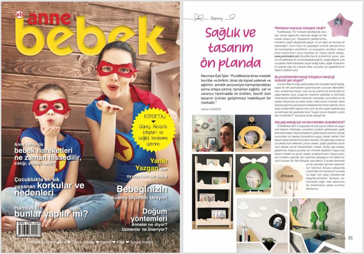Anne&Bebek Dergisi Mart 2019