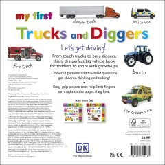 My First Trucks and Diggers Let's Get Driving