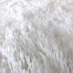 Beyaz Bulut Peluş Halı