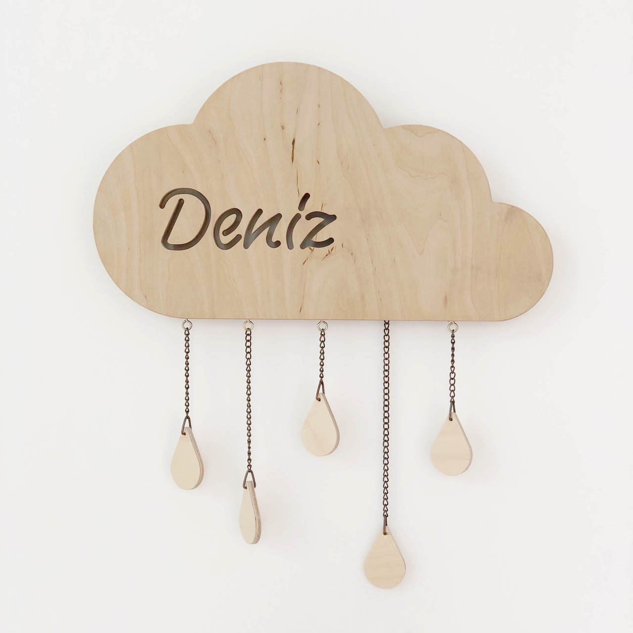 İsme Özel Bulut Gece Lambası