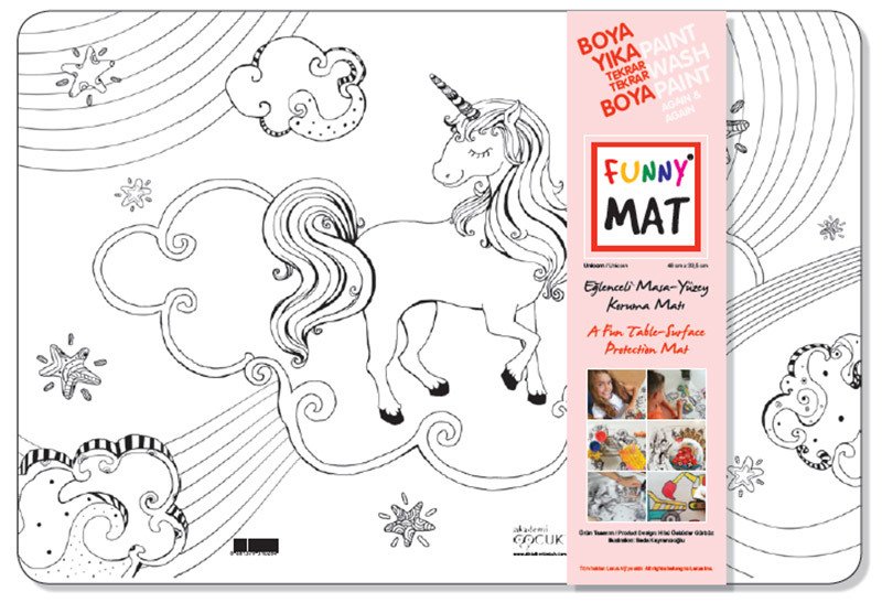Funny Mat - Unicorn (33,5 x 48cm)