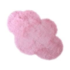 Pembe Bulut Peluş Halı