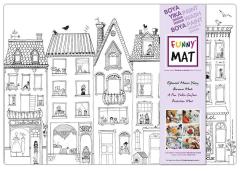 Funny Mat - Çatıdaki Leylek (33,5 x 48cm)