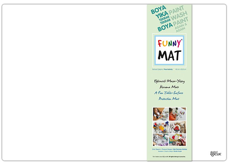Funny Mat - Serbest Çalışma (45 x 68cm)