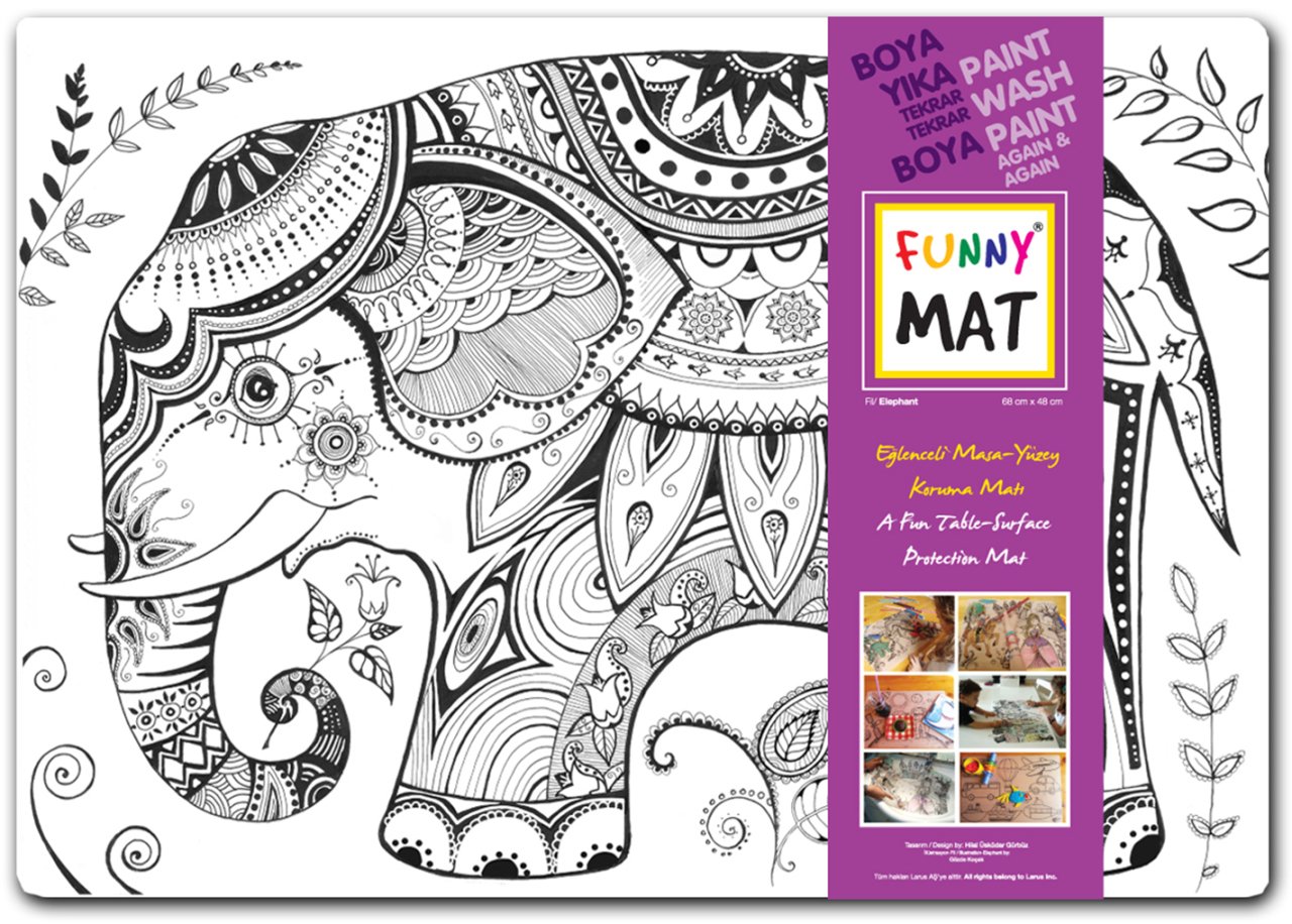 Funny Mat - Fil - Mandala (45 x 68cm)