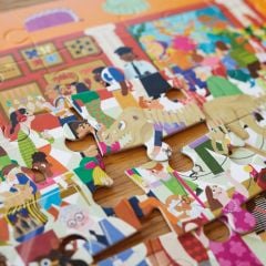 Look & Find Puzzle: Museum - 36 Parçalı Yapboz ve Gözlem Oyunu