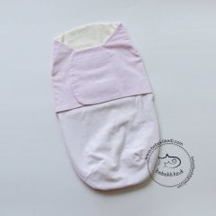 Pembe Puantiyeli Küçük Boy Tam Kundak
