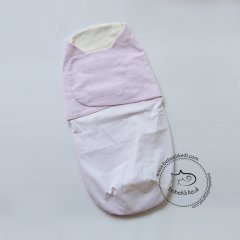 Pembe Puantiyeli Büyük Boy Tam Kundak
