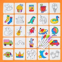 Color Me Memory - Boyamalı Hafıza, Dikkat ve Hız oyunu