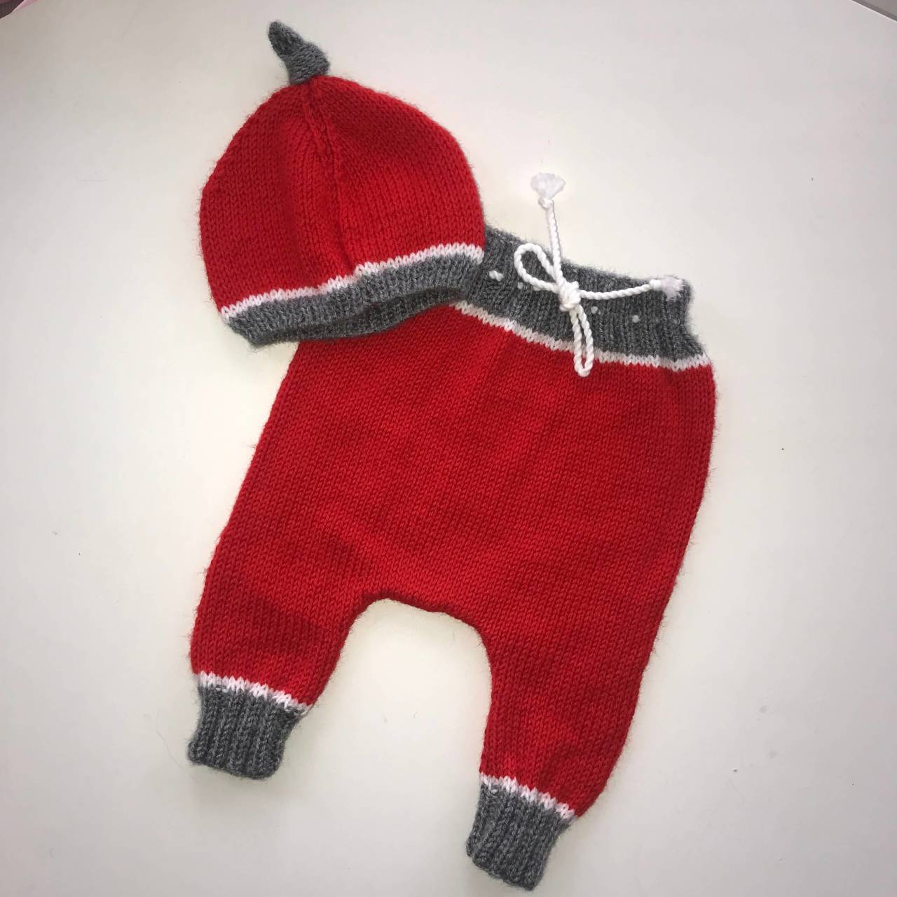 Bebek Pantolon ve Bere Takımı - 02