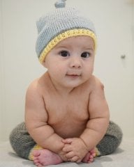 Bebek Pantolon ve Bere Takımı - 03