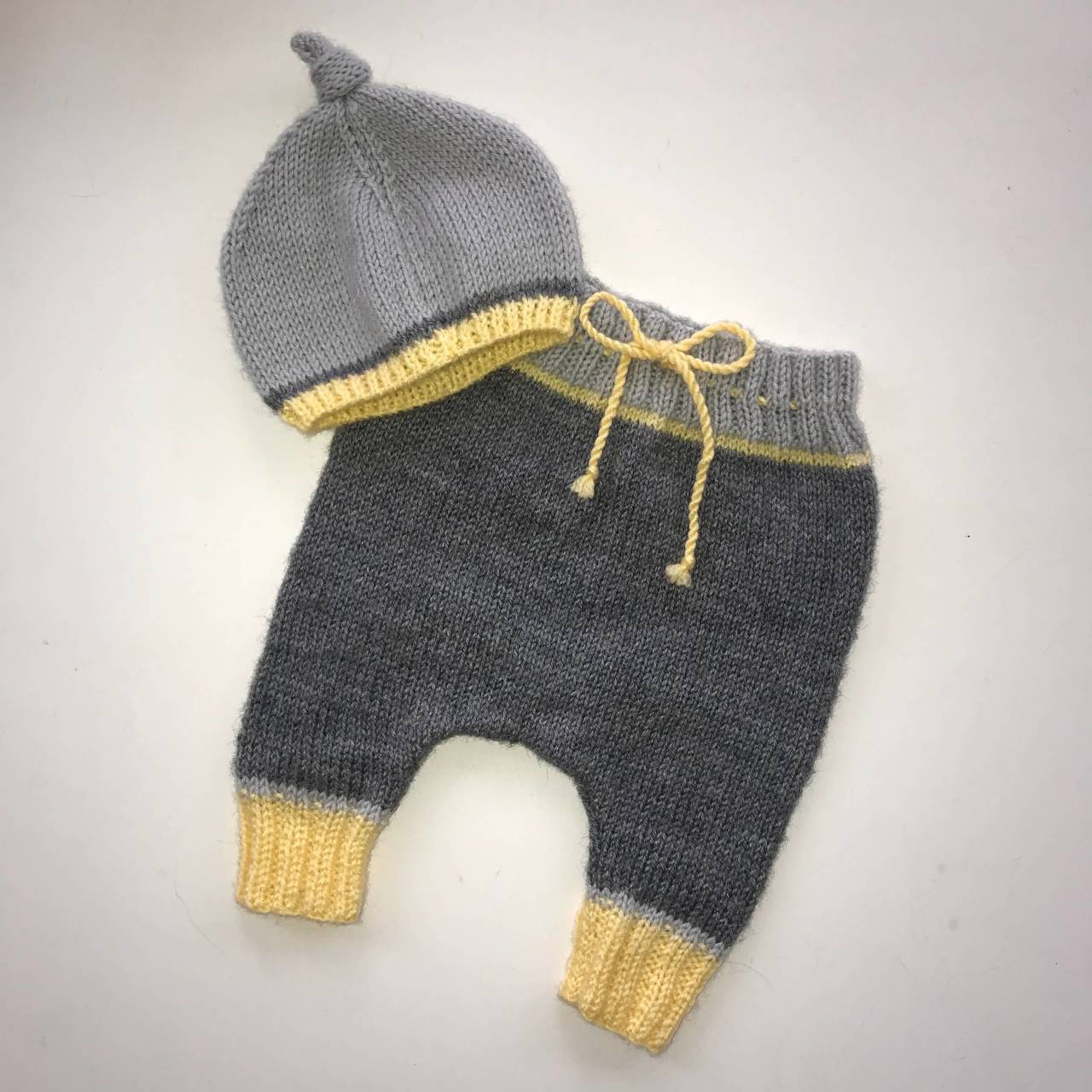 Bebek Pantolon ve Bere Takımı - 03