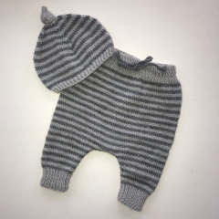 Bebek Pantolon ve Bere Takımı - 04