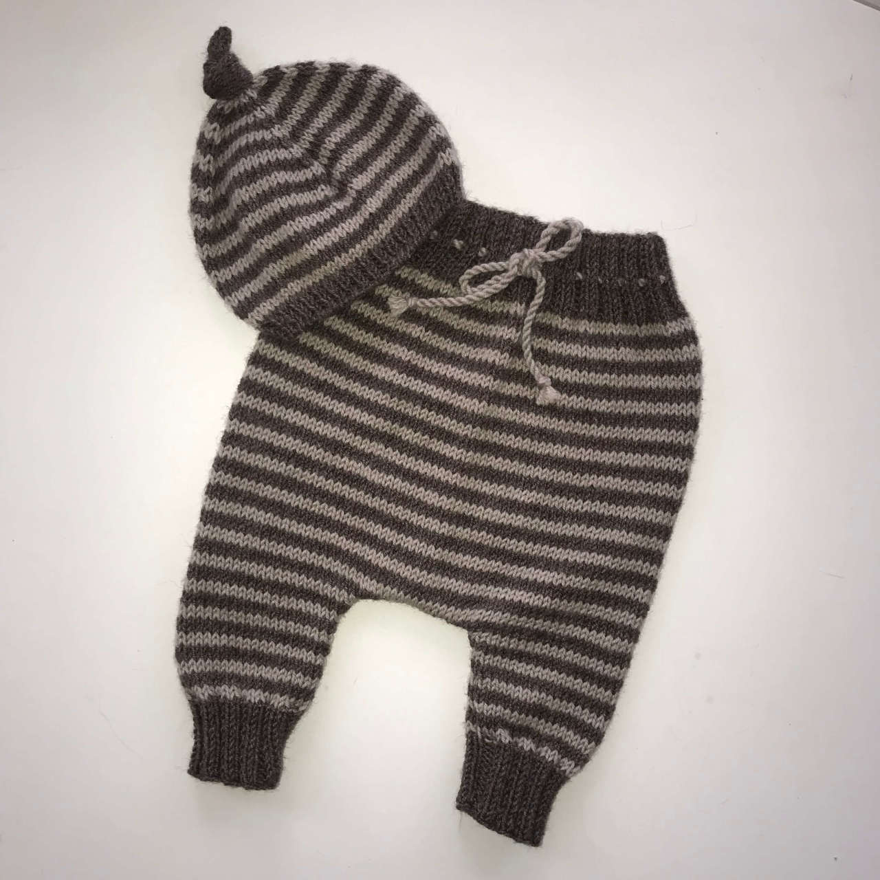 Bebek Pantolon ve Bere Takımı - 05