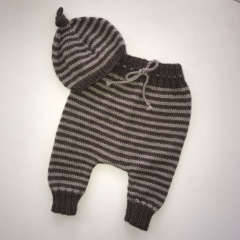 Bebek Pantolon ve Bere Takımı - 05