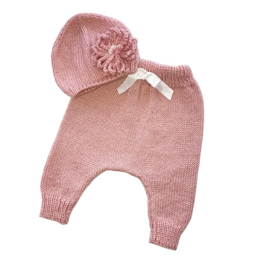 Bebek Pantolon ve Bere Takımı - 06