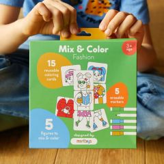 Mix & Color: Fashion - Karıştır Renklendir Moda Puzzle