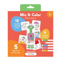 Mix & Color: Monsters - Karıştır Renklendir Canavarlar Puzzle