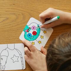 Mix & Color: Monsters - Karıştır Renklendir Canavarlar Puzzle