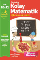 Çıkartmalarla Kolay Matematik 10 – 11 Yaş