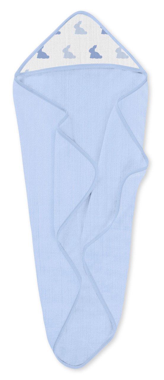Bleu Lapin Müslin Kurulanma Örtüsü