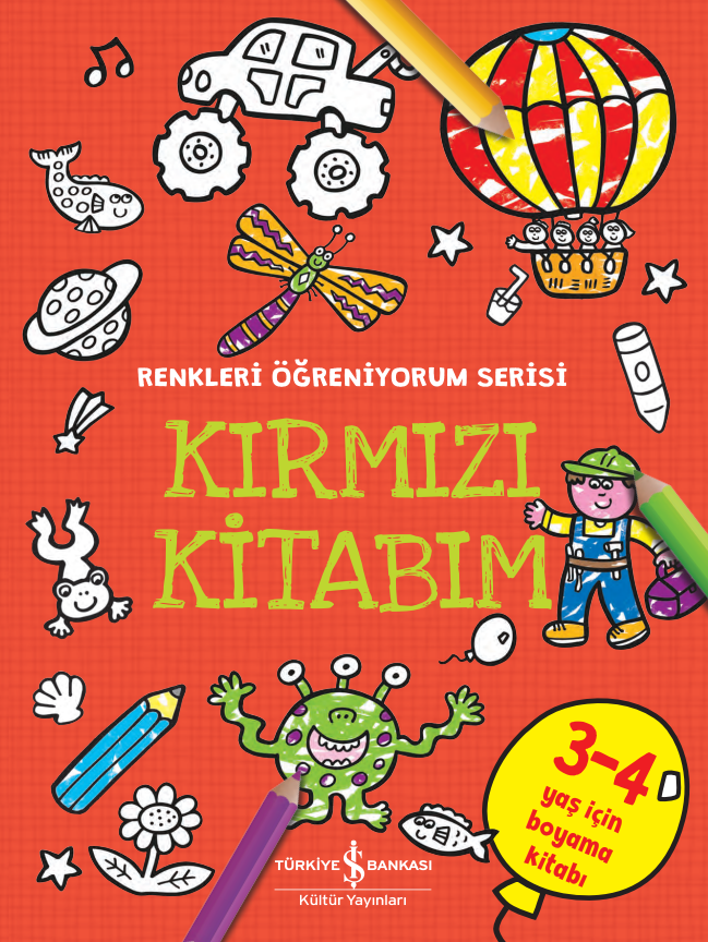 Kırmızı Kitabım – Renkleri Öğreniyorum Serisi