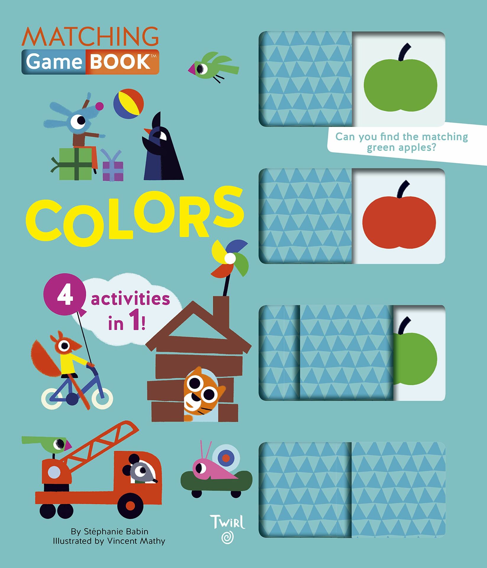 Matching Game Book: Colors
