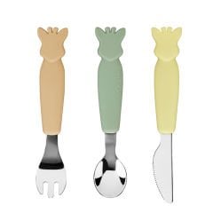 Sophie la Girafe Metal Çatal Bıçak Takımı
