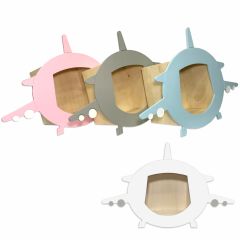 Uçak Kitaplık - Gri