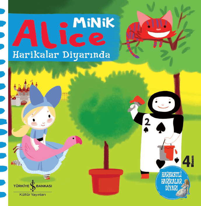 Hareketli Minik Alice Harikalar Diyarında