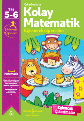 Çıkartmalarla Kolay Matematik 5 – 6 Yaş