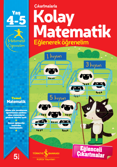 Çıkartmalarla Kolay Matematik 4 – 5 Yaş
