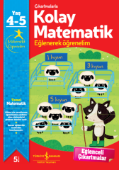 Çıkartmalarla Kolay Matematik 4 – 5 Yaş