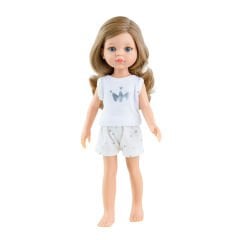 Carla Amiga Pijama Oyuncak Bebek 32 Cm