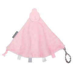 Diş Kaşıyıcılı Uyku Arkadaşı Polka Dot Pink