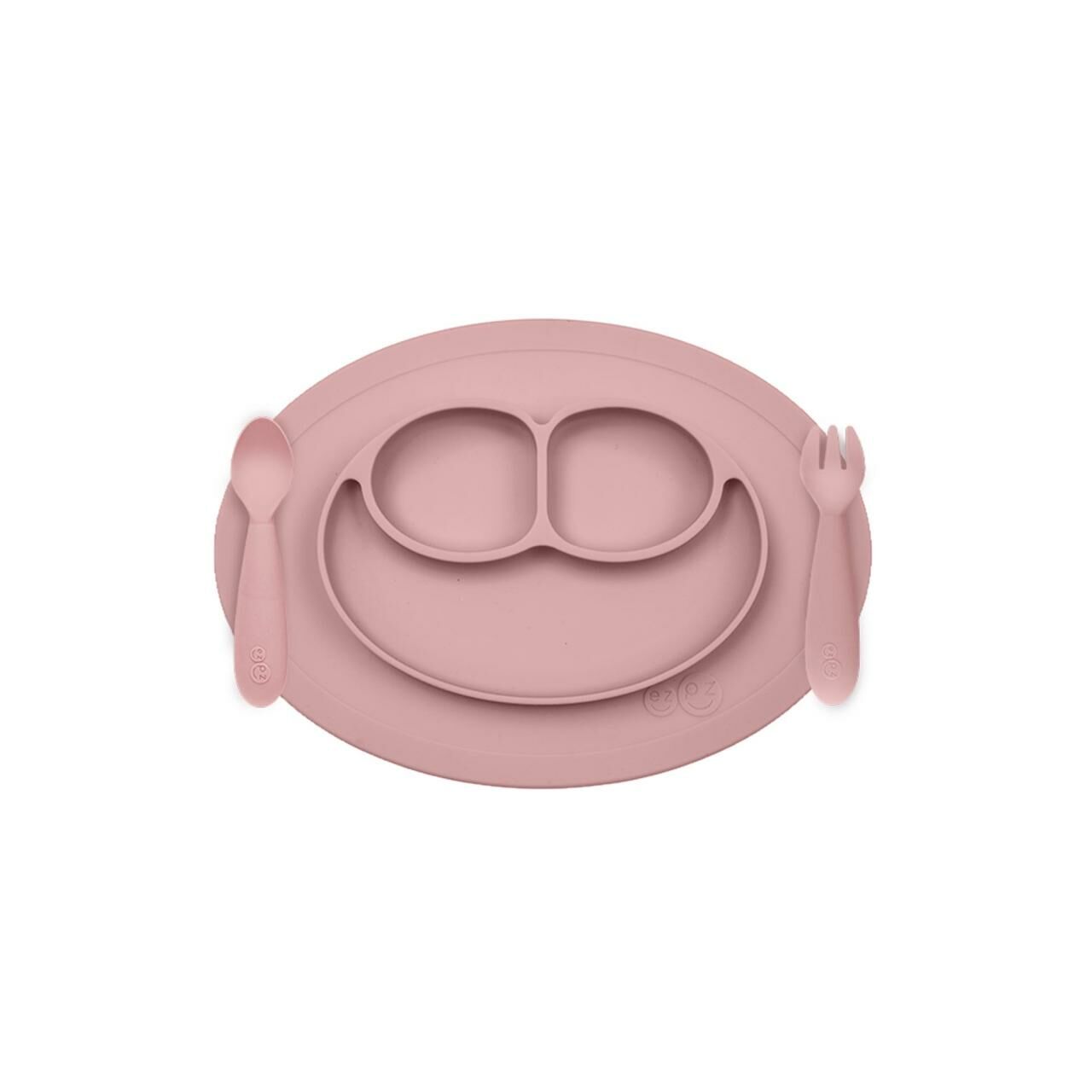 EZPZ Mini Mat Feeding Set Blush