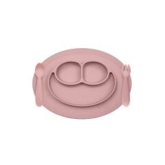 EZPZ Mini Mat Feeding Set Blush