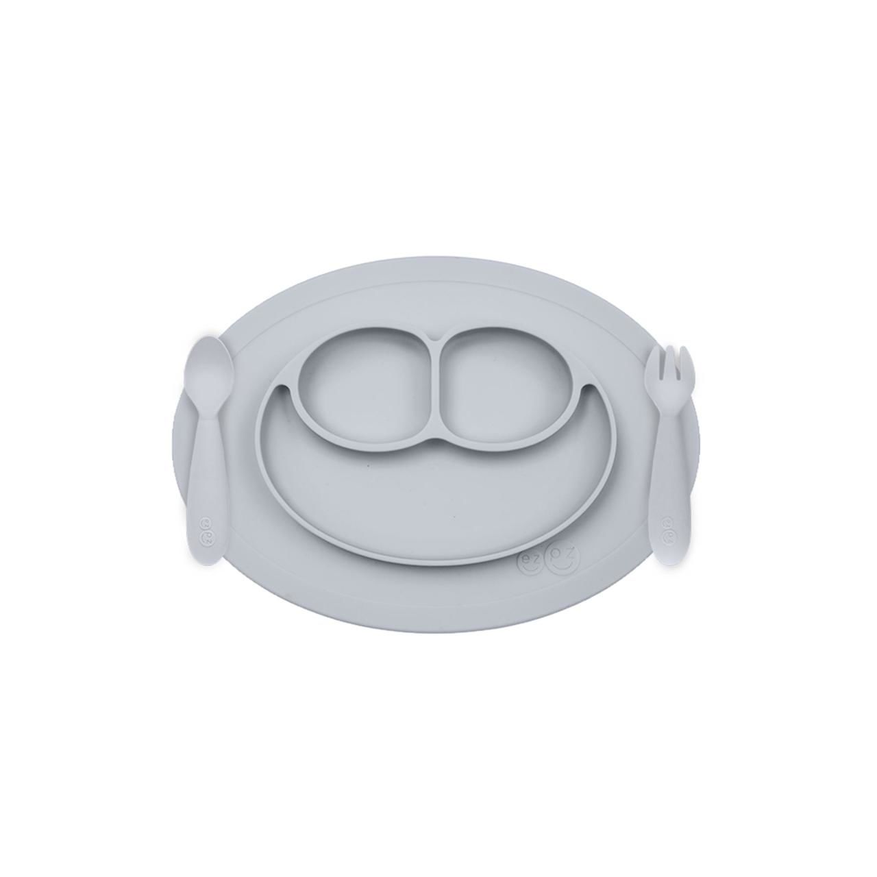 EZPZ Mini Mat Feeding Set Açık Gri