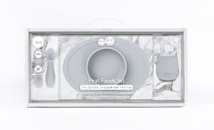 Ezpz First Food Set Açık Gri