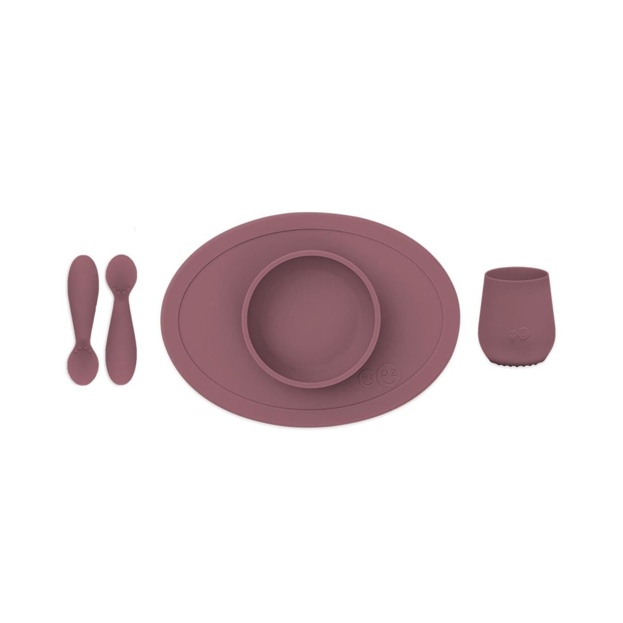 Ezpz First Food Set Mauve