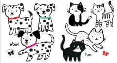 Baby's Black and White Books Animals