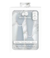 EZPZ Spoon Set Açık Gri