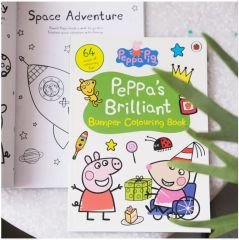 Peppa's Brilliant Bumper Colouring Book