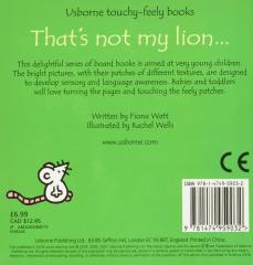 That's Not My Lion
