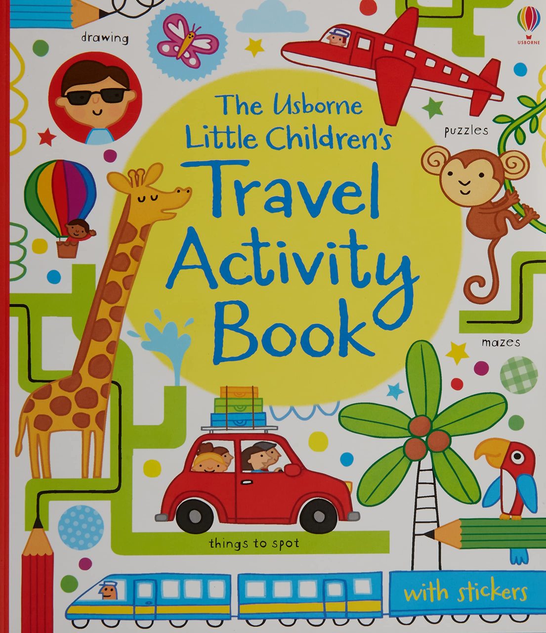Little Children's Travel Activity Book