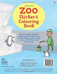 Zoo Sticker & Colouring Book