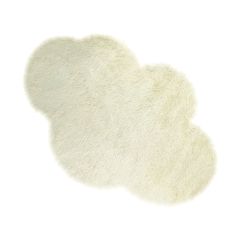 Krem Bulut Peluş Halı