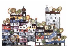 The House of Happy Spirits - Hundertwasser
