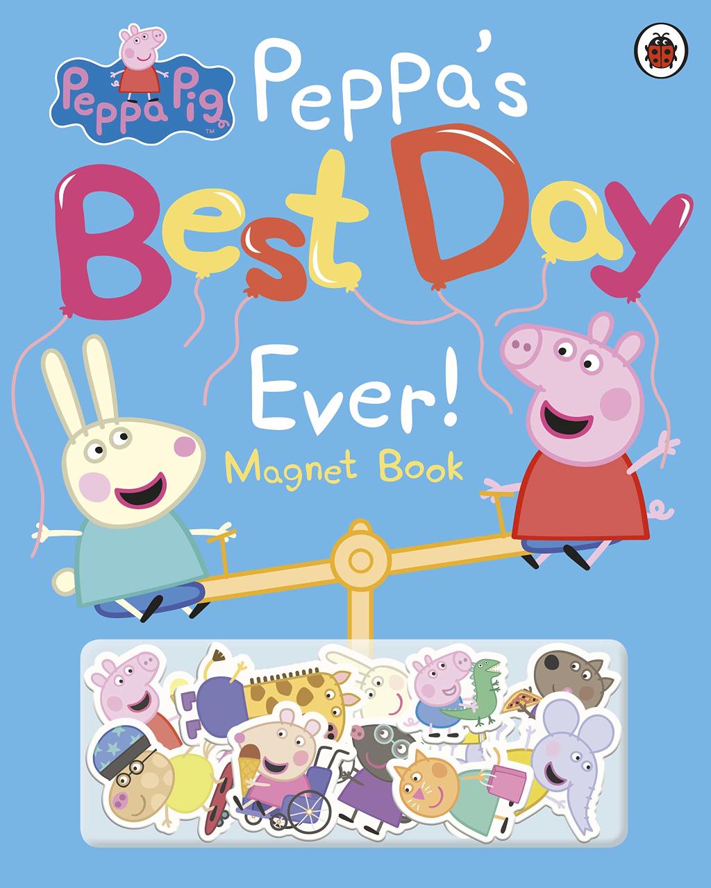 Peppa Pig: Peppa’s Best Day Ever: Magnet Book