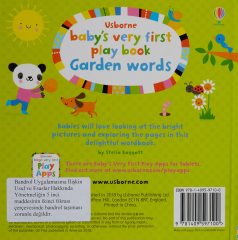Baby's Very First Play book Garden Words
